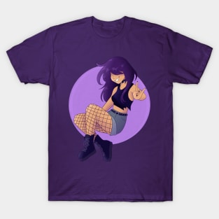 Purple Rocker Girl T-Shirt